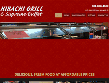 Tablet Screenshot of hibachigrillri.net